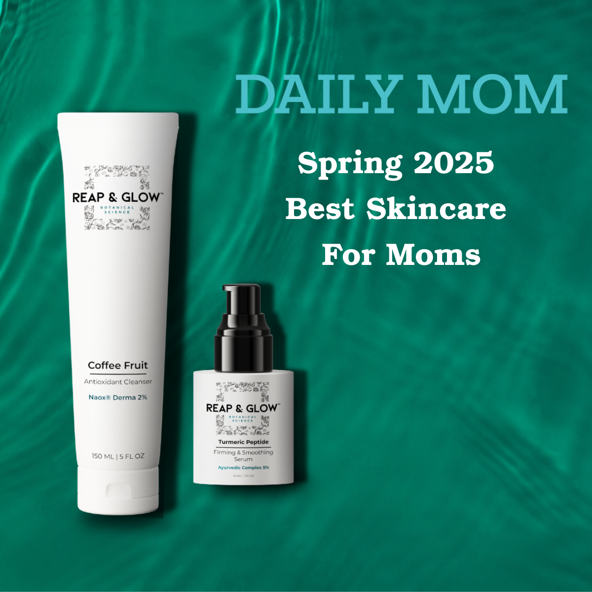 Coffee Fruit Antioxidant Cleanser + Turmeric Peptide Firming & Smoothing Serum