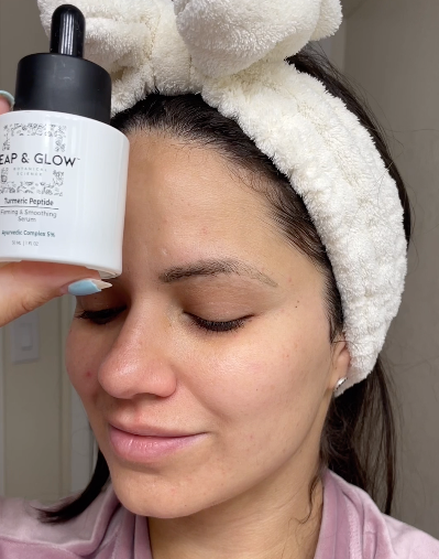 Turmeric Peptide Firming & Smoothing Serum + Ayurvedic Deep Hydrating Rejuvenation Crème + Coffee Fruit Antioxidant Cleanser