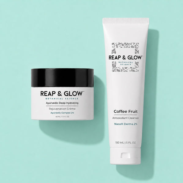 Ayurvedic Deep Hydrating Crème  + Coffee Fruit Nourishing Cleanser Value Set